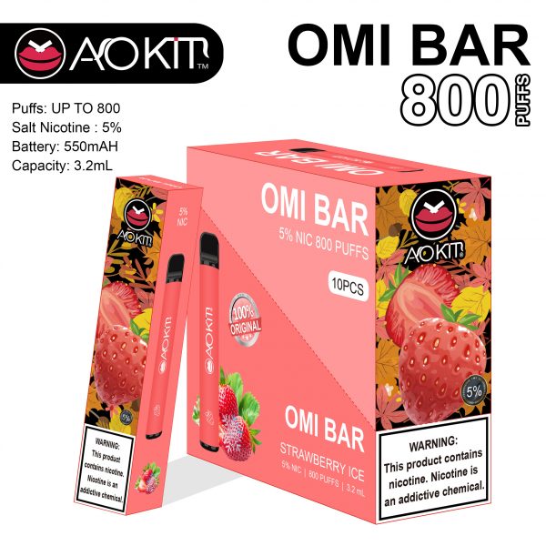 AOKIT OMI Bar Strawberry Ice