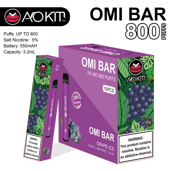 AOKIT OMI Bar Grape Ice
