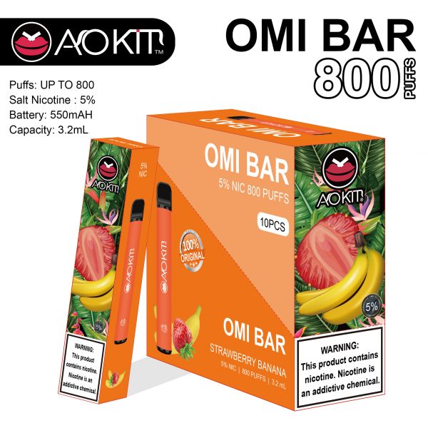 AOKIT OMI Bar Strawberry Banana