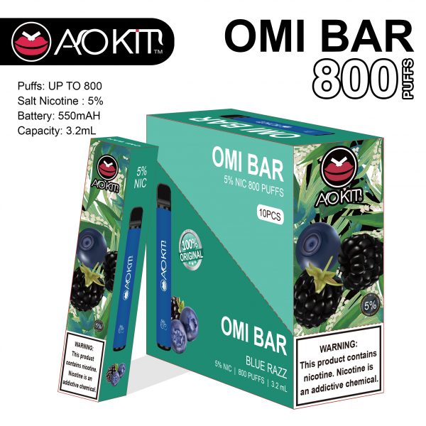 AOKIT OMI Bar Blue Razz